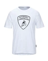 Automobili Lamborghini T-shirts In White