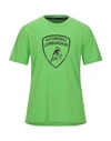 Automobili Lamborghini T-shirts In Green