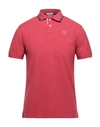 Hackett Polo Shirts In Red