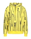 Moschino Sweatshirts In Yellow