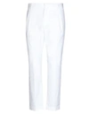 Grey Daniele Alessandrini Cropped Pants In White