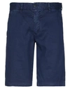 Blauer Man Shorts & Bermuda Shorts Blue Size 32 Linen, Cotton, Elastane