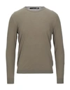 Diktat Sweaters In Military Green