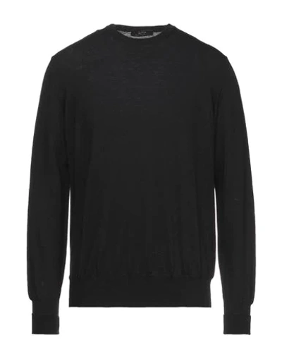 Alpha Massimo Rebecchi Sweaters In Black