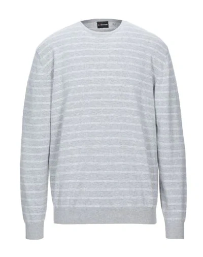 Addiction Sweaters In Light Grey