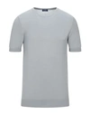 Barba Napoli Sweaters In Light Grey