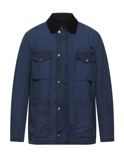 Barbour Jackets In Dark Blue