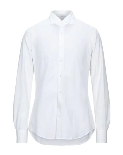 Glanshirt Shirts In White