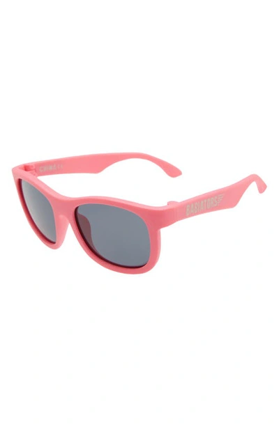 Babiators Kids' Original Navigators Sunglasses In Think Pink