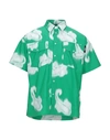 Msgm Shirts In Green