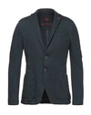 Manuel Ritz Suit Jackets In Slate Blue