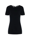 La Perla Souple Lace-trim T-shirt In Black