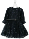 ABEL & LULA SEQUINNED TULLE DRESS