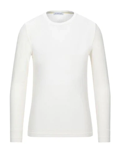 Manuel Ritz Sweaters In White