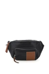 LOEWE PUFFY BELT BAG IN NAPPA AND FABRIC