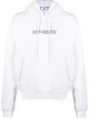 OFF-WHITE PASCAL LOGO-PRINT HOODIE