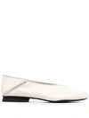 Camper Casi Myra Leather Ballerina Flats In Neutrals