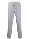 Brunello Cucinelli Drawstring Track Pants In Grau