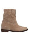 Carmens Ankle Boots In Beige