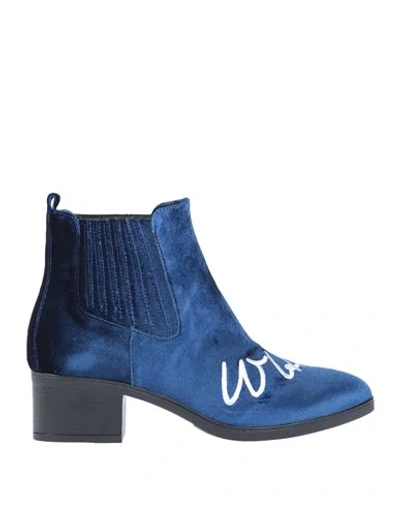 Giulia N Ankle Boots In Blue