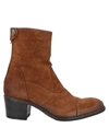 Alberto Fasciani Ankle Boots In Brown