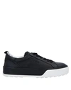 Hogan Rebel Sneakers In Black