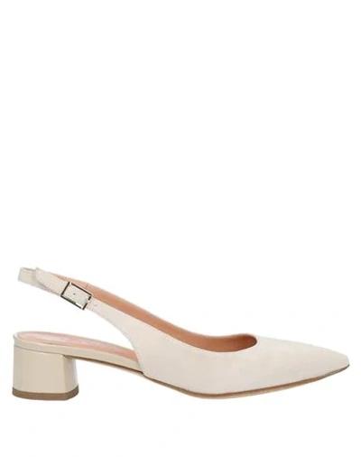 Fauzian Jeunesse Pumps In Light Grey