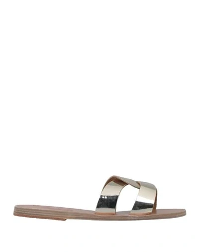 Ancient Greek Sandals Sandals In Gold