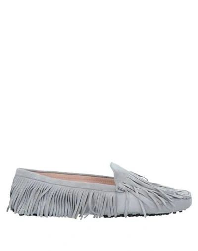 Alessandro Dell'acqua X Tod's Loafers In Grey
