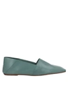 Pedro Garcia Loafers In Military Green