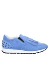 Tod's Sneakers In Pastel Blue