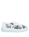 Geox Sneakers In Silver