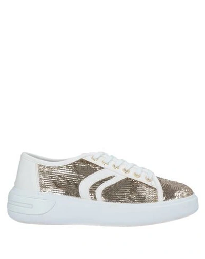 Geox Sneakers In Gold