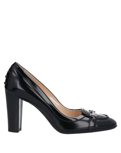 Tod's Loafers In Black