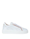 SEE BY CHLOÉ SEE BY CHLOÉ SEVY WOMAN SNEAKERS WHITE SIZE 7 SOFT LEATHER,17001885UR 5