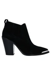 Ash Ankle Boots In Black