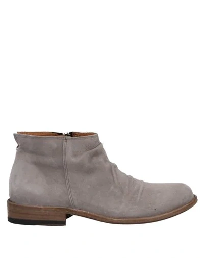 Fiorentini + Baker Ankle Boots In Light Grey