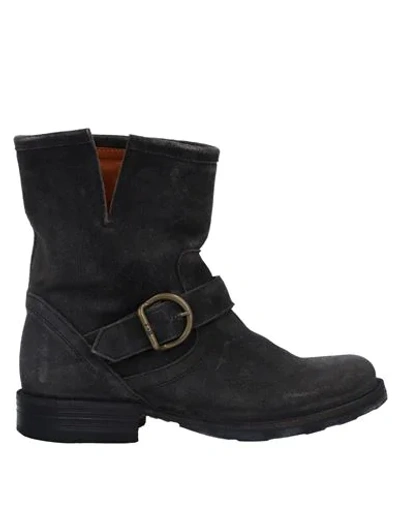 Fiorentini + Baker Ankle Boots In Steel Grey