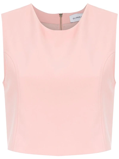 Olympiah Spezzia Cropped Top In Pink