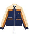 GUCCI TECHNICAL JERSEY ZIP-UP JACKET