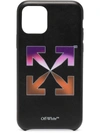 Off-white Black Gradient Arrow Iphone 11 Pro Case In Black