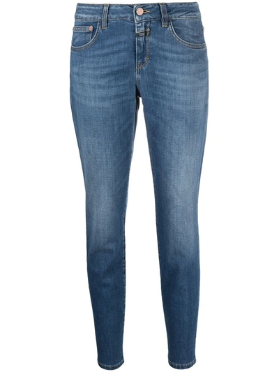 Closed Cropped Leg Jeans In Blue