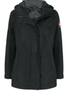Canada Goose Belcarra Water Resistant Hooded Jacket In Black