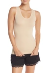 Real Underwear Lucy Shaping Tank Top In Black/nude