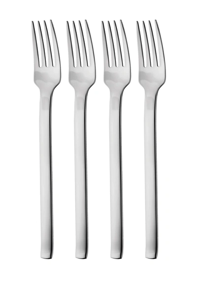 Berghoff Essence Dessert Forks (set Of 4) In Nocolor