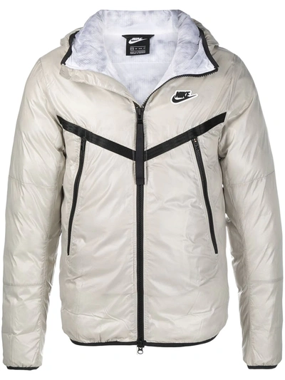 Nike Shell Puffer Jacket In Neutrals