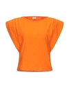 5rue T-shirts In Orange