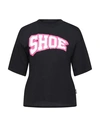 Shoeshine T-shirts In Black