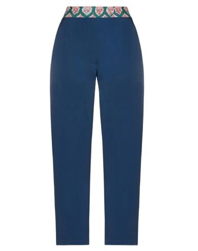 Archivio B Casual Pants In Blue
