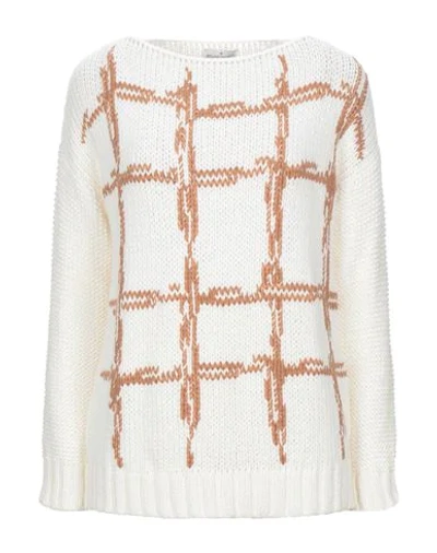 Bruno Manetti Sweaters In Beige